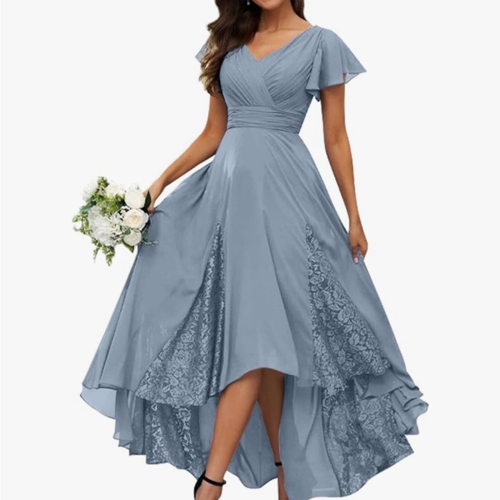 Tea Length Mother of the Bride Dress